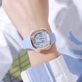 thumbnail image 4 of Aufmer 2 Pcs Montre de Sport Numérique pour Homme, Montre d'Extérieur Étanche avec Affichage Lumineux, Montre Multifonction pour Randonnée Camping Course Natation, Chronomètre Alarme Durable pour Cadeau aux Aventuriers, 4 of 7