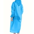 thumbnail image 4 of Weiqiqre Imperméables pour Hommes Ponchos de Pluie pour Adultes Imperméables Portatifs Réutilisables Lot de 5 avec Capuchon à Cordon Restez au Sec avec Style, 4 of 8