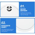 thumbnail image 4 of FRCOLOR Drum Kit Supplies 2Pcs Percussion Drum Set Anti-collision Reinforcement Sticker Single Step Sticker,2.56"X2.56"X0.04", 4 of 4