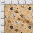 thumbnail image 2 of oneOone Polyester Spandex Tan Fabric Galaxy Craft Projects Decor Fabric Printed By The Yard 56 Inch Wide, 2 of 4