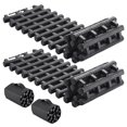 thumbnail image 1 of KFFKFF 7 TON Grip Pads, TPR Material, for Off-road, Cars, Pickups, SUVs, RVs, Dual Tire Grip Mats for Snow, Sand, Mud, Loose Ground, Includes Storage Bags, Compact, Black, 1 of 9