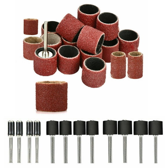 Riwcyla 252 PCS Sanding Drum Kit Nail Drill Bits Polished Accessories Rotary Tool , perfect for daily use, outdoor activities, travel & casual occasions...