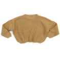 thumbnail image 1 of Toddler Baby Girls Loose Long Sleeve Knit Sweaters Warm Pullover Top Fall Winter Clothes Outfits, 1 of 3