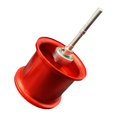 thumbnail image 1 of Almencla Fishing Reel Spool Aluminum Lightweight Baitcasting Reel Spool for cc80 CR80 Red, 1 of 8
