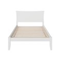 thumbnail image 3 of AFI Metro Full Solid Wood Platform Bed with Charging USB in White, 3 of 6