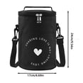 thumbnail image 3 of TIMIFIS Lunch Boxs Round Lunch Box Bag Handheld Portable Lunch Bag With Rice Insulation Lunch Box Bag Thickened Aluminum Foil Insulation Bag New Home Essentials, 3 of 6