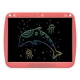 thumbnail image 1 of Graflsoa 15" Rechargeable Kids LCD Drawing Tablet With Dual Stylus USB Charging Pink, 1 of 6