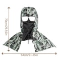 thumbnail image 3 of Poncho de Pluie Polyvalent pour Sports de Plein Air Toutes Saisons avec Conception Antibuée pour la Randonnée et l'Utilisation, 3 of 5
