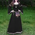 thumbnail image 3 of Medieval Dress for Women Renaissance Women Dress Fit Irregular Long Sleeve Cosplay Maxi Dress Maxi Dress Long Sleeve Renaissance Dress Women Long Sleeve Dress Maxi Dress Women, 3 of 5