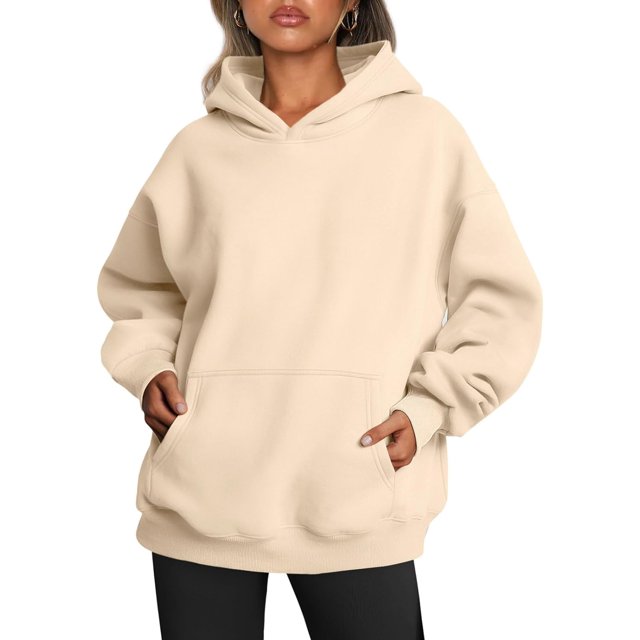 ORUYROP Womens Oversized Hoodies Fleece Sweatshirts Long Sleeve Sweaters Pullover Fall Clothes with Pocket