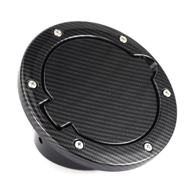Fuel Cover Oil Lid Diesel Cover Oil Fuel Filler Carbon Fiber Style Modification Parts Fits For JK 2/4 Doors 2007-2017