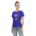 thumbnail image 4 of Women's Basic Short Sleeve T-Shirt Naruto Sakura, 4 of 6