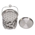 thumbnail image 3 of Tent Heater, Camping Mini Heater Portable Stable Standing Stainless Steel  For Outdoor, 3 of 8