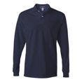 thumbnail image 1 of SpotShield 5050 Long Sleeve Polo, L, J. Navy, 1 of 1