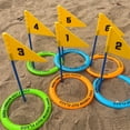 thumbnail image 1 of Outdoor Ring Toss Game for Kids, Beach & Backyard Activity Set, Parent-Child Interaction Toys, Motor Skills Development, Portable Throwing Game for Camping, 1 of 5