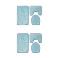 thumbnail image 3 of Guardoinrt 3pcs/set Stylish And Comfortable Bath Mat For Chic Bathroom Decor Easy PJ210908-A010 2Set, 3 of 6