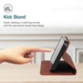 thumbnail image 2 of Case for iPhone 7/8 Card Slots Holder Wallet Kickstand Folio Flip PU Leather Magnetic, 2 of 5