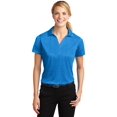 thumbnail image 1 of Sport-Tek Ladies Heather Contender Polo, Blue Wake Heather, Small, 1 of 1
