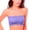 Violet, variante sur FYEGRE Haut de Soutien-Gorge Léger Sans Bretelles pour Femme avec Coussinets Amovibles Doux Extensible Double Bandeau Soutien pour Grande Taille Confort Gris Foncé TG