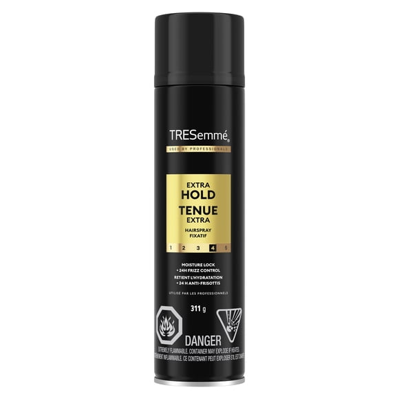 TRESemmé Fixatif Tenue Extra Retient l'Hydratation + 24 H Anti-Frisottis, 311 g