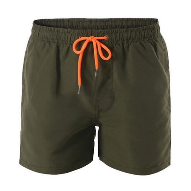 Shorts de Plage pour Hommes - Maillot de Bain en Filet de Sport à Séchage Rapide avec Doublure Intérieure, Polyester, Style Aguichant, Plusieurs Tailles