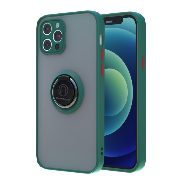 EGNMCR For 12Pro MaxCase with Ring,For 12Pro Magnetic Case phone cover