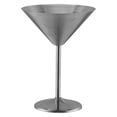 thumbnail image 2 of Verre à Vin Rouge en Acier Inoxydable 304, Calice à Étage pour Restaurant, Verre à Vin en Acier Inoxydable. 220 ml, 2 of 4