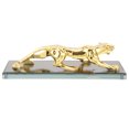 thumbnail image 2 of Miangastore Car Interior Accessories Golden Leopard Shape 1Pack 7.5*2.4*2.2in, 2 of 8