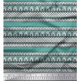 thumbnail image 1 of Soimoi Crepe Silk Fabric Ethnic Block Printed Craft Fabric by The Yard 42 Inch Wide, 1 of 1