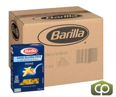 Barilla Italian Pasta Penne Gluten-Free 340 GR/0.7 LBS Bulk size (8/Case)