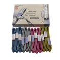 thumbnail image 1 of 2019 Measuring Tape Four-color 12-Piece 150cm Soft Leather Tailoring Ruler, 1 of 6