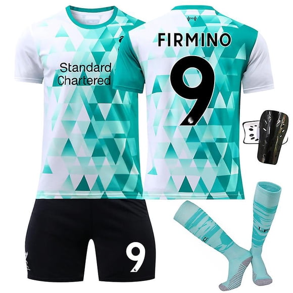 22/23 Liverpool Home Salah Mane Kids Boys Adult Football Soccer Jersey Training Suits No.9 Firmino