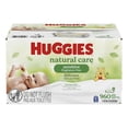 thumbnail image 3 of Huggies Natural Care Sensitive Baby Wipes, Unscented, 960 Count, 3 of 8