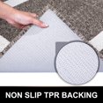 thumbnail image 4 of XICEN Tapis de Porte Intérieur, 32x48, Tapis d'Entrée Antidérapant Absorbant Résistant à la Saleté, Lavable à la Machine, Profil Bas, Tapis d'Entrée Intérieur pour Vestibule, Brun, 4 of 6