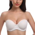 thumbnail image 1 of Women's Strapless Plus Size Full Figure Bra Underwire Multiway Contour Bra, 1 of 6