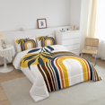 thumbnail image 3 of Erosebridal Abstract Art Bedding ToddlerComforter Set, Mid Century Down Comforter, Leaves Room Decor, 2pcs, 3 of 8
