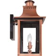 thumbnail image 4 of Quoizel Chalmers Medium Wall Lantern in Aged Copper, 4 of 4