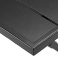thumbnail image 2 of Mainstays Steel Outdoor Folding Side Table, Black, 2 of 4