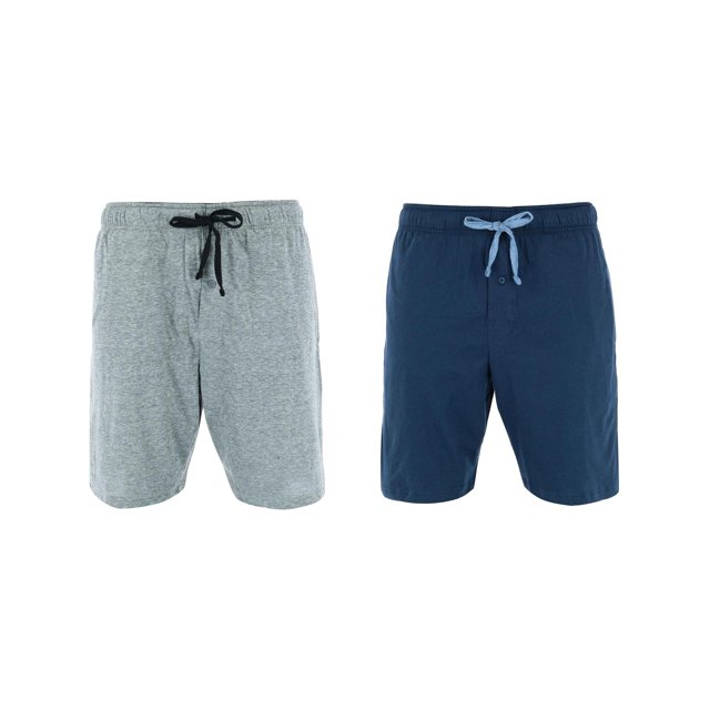 Hanes Short de Pyjama en Tricot (Lot de 2) (Grande Taille pour Hommes)