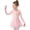 Pink, variant on BYHONG Girls Long Sleeve Ballet Dress Dance Leotard Tutu Outfit for Toddler Kids Performance Practice Soft Stretchy Comfortable Skirts Dresses for Girls Pink 110