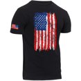 thumbnail image 1 of Rothco Distressed US Flag Athletic Fit T-Shirt, 1 of 2