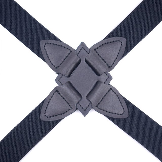 serony Polyester Men Women Brace Fashionable Replacement Portable Stylish Adjustable Elastic Back Braces with 2 Clips Brown