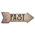 thumbnail image 1 of SignMission P-ARROW8-999681 Panneau Flèche Passée 8 x 24 Po. de Large, 1 of 4