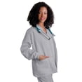 thumbnail image 2 of Adar Universal Round Neck Warm-Up Jacket (Available in 39 Colors), 2 of 5