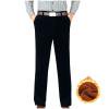 thumbnail image 1 of Dagugfen Work Pants for Men Button Business Casual Slim Fitting Thermal Officewear Pants Fall Clothes, 1 of 6