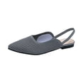 thumbnail image 2 of Cameland Women Knitting Fabric Flats Slingbacks Comfort Walking Work Shoes, 2 of 3