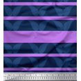 thumbnail image 1 of Soimoi Modal Satin Fabric Stripe & Paisley Decor Fabric Printed Yard 42 Inch Wide, 1 of 3