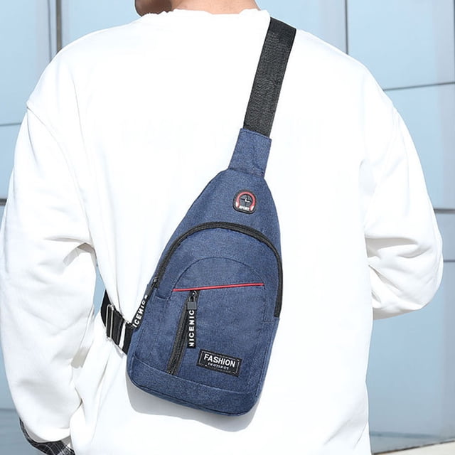 Vadktai Crossbody Sling Backpack , Sac à Bandoulière, Sac de Poitrine de Randonnée de Voyage