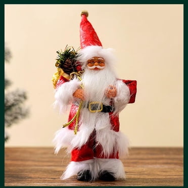 Meitianfacai Décorations de Noël Liquidation Père Noël Debout Pendentif de Sapin de Noël Cadeau de Noël Fête de Noël Poupée Ornement