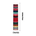thumbnail image 3 of Vaidha Nappe Chemin de Table Couverture Tissée Multifonctionnelle Couverture de Conditionnement Couverture de Camping Couverture de Pique-Nique Convient pour la Maison l'Extérieur l'École le Bureau, 3 of 6